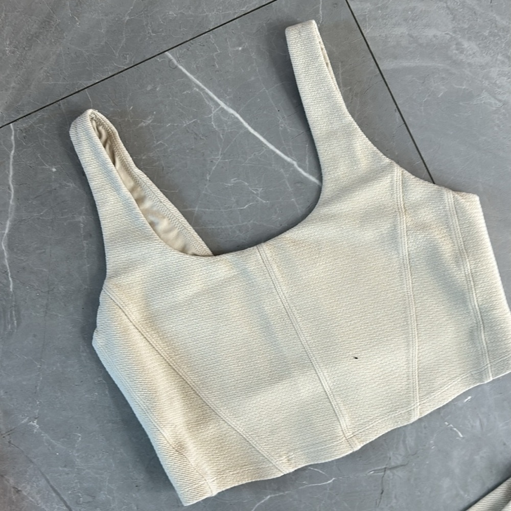 Tan Set From Offline, Wore It Just 2 Times - image 2